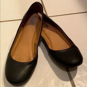 Mossimo Black Flats-Like New